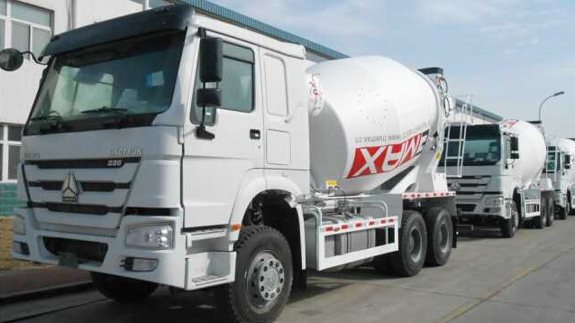 8m³ concrete mixing tanker-TRUEMAX